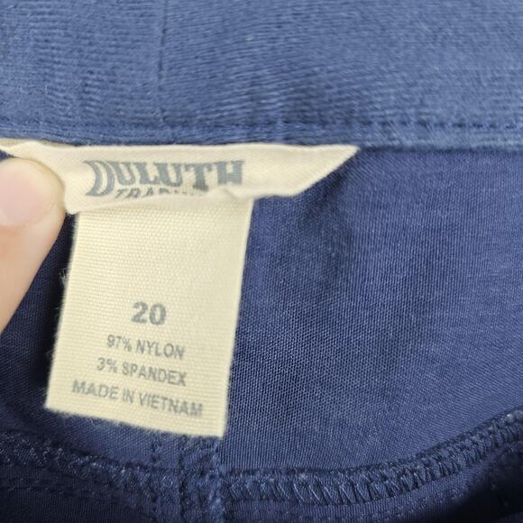 Duluth Trading Cargo Shorts Womens 20 Dry On The Fly Stretch Pockets Hiking - Picture 5 of 6